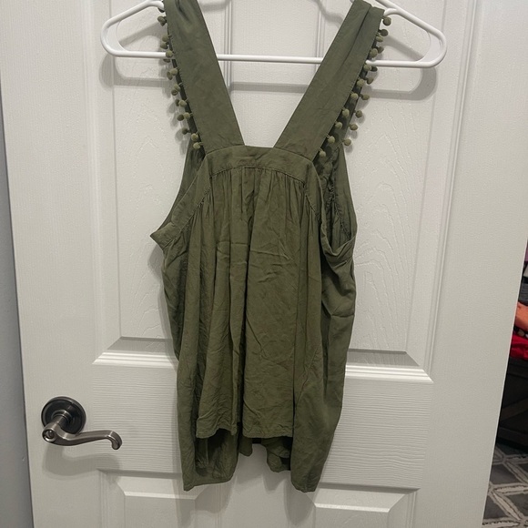 LOFT tank top, extra small green - Picture 11 of 11